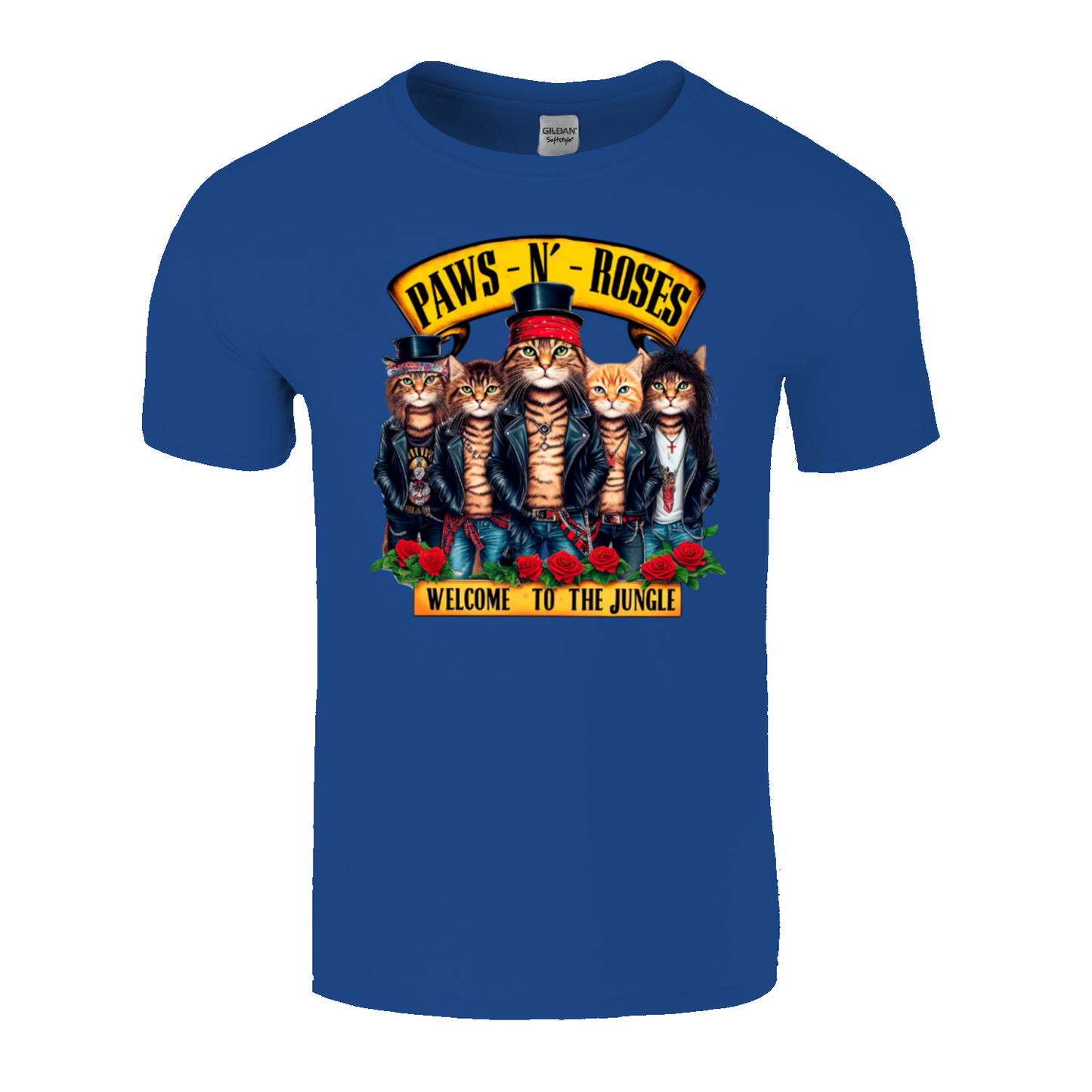 PAWS N' ROSES T-SHIRT