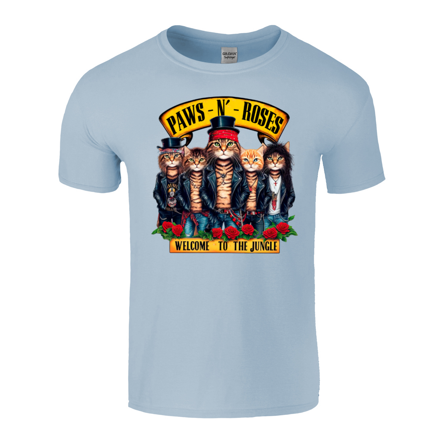 PAWS N' ROSES T-SHIRT