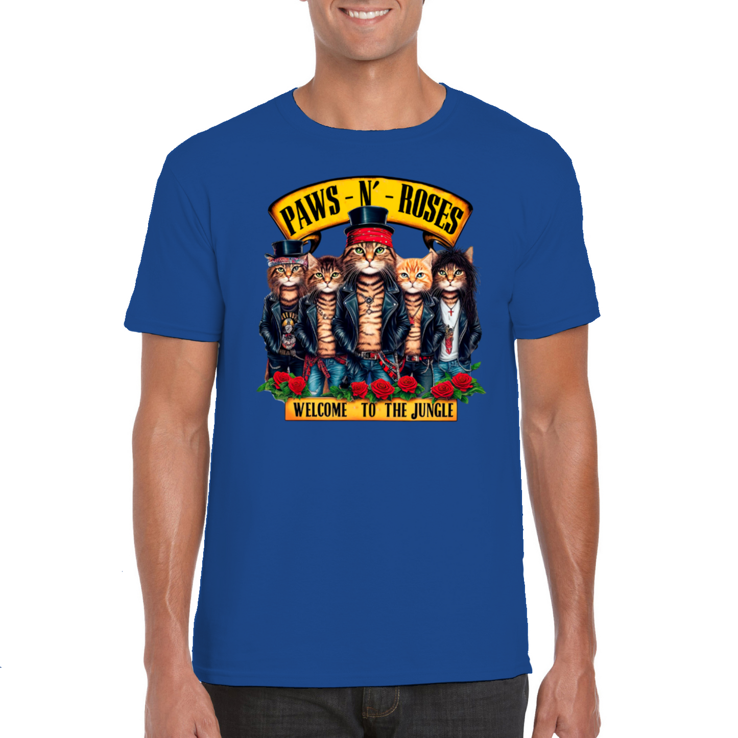 PAWS N' ROSES T-SHIRT
